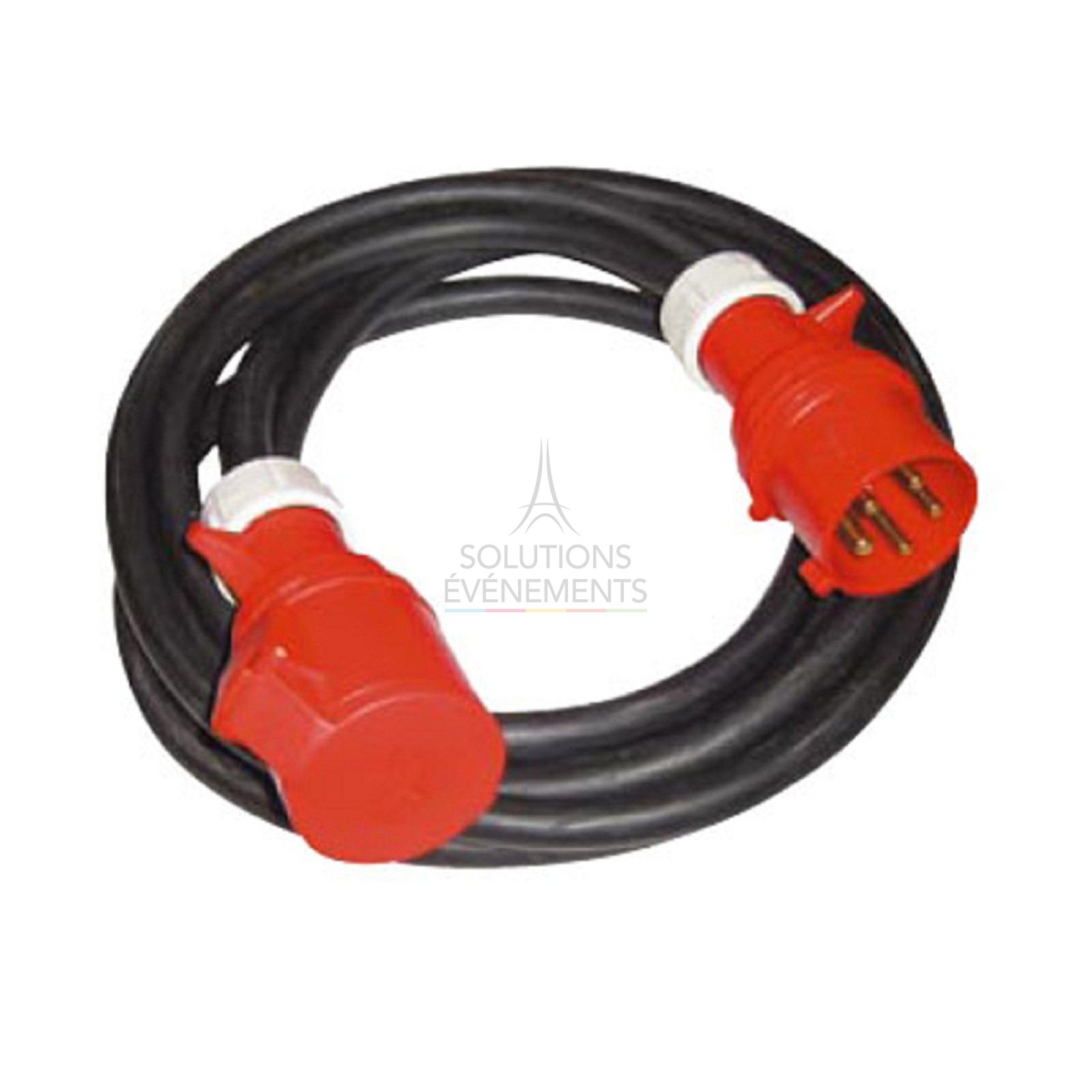 Location câble rallonge P17 32A triphasé - 5m