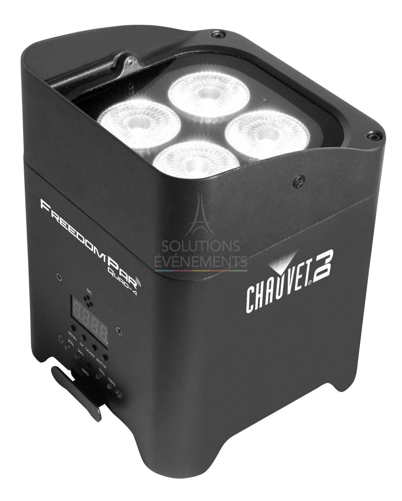 Pack 10 Freedom Hex Quad4 battery projectors - Visual 2