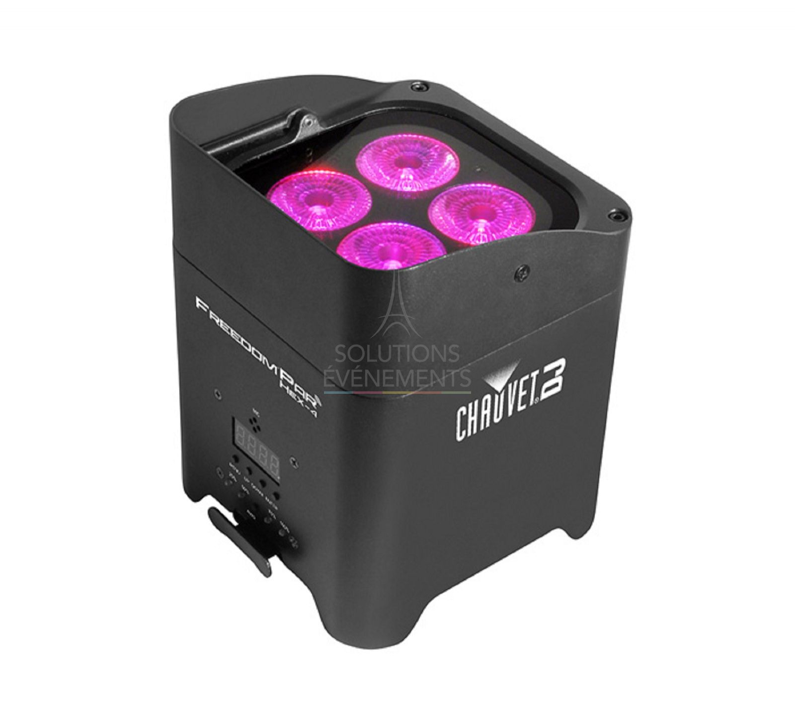 Pack 10 Freedom Hex Quad4 battery projectors - Visual 3