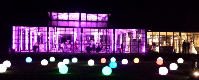 Pack 12 light balls - LED 50cm - Visual 3