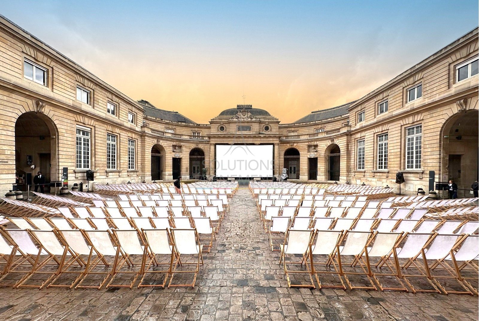 Pack 150 Chaises Chiliennes écrues - Visuel 4