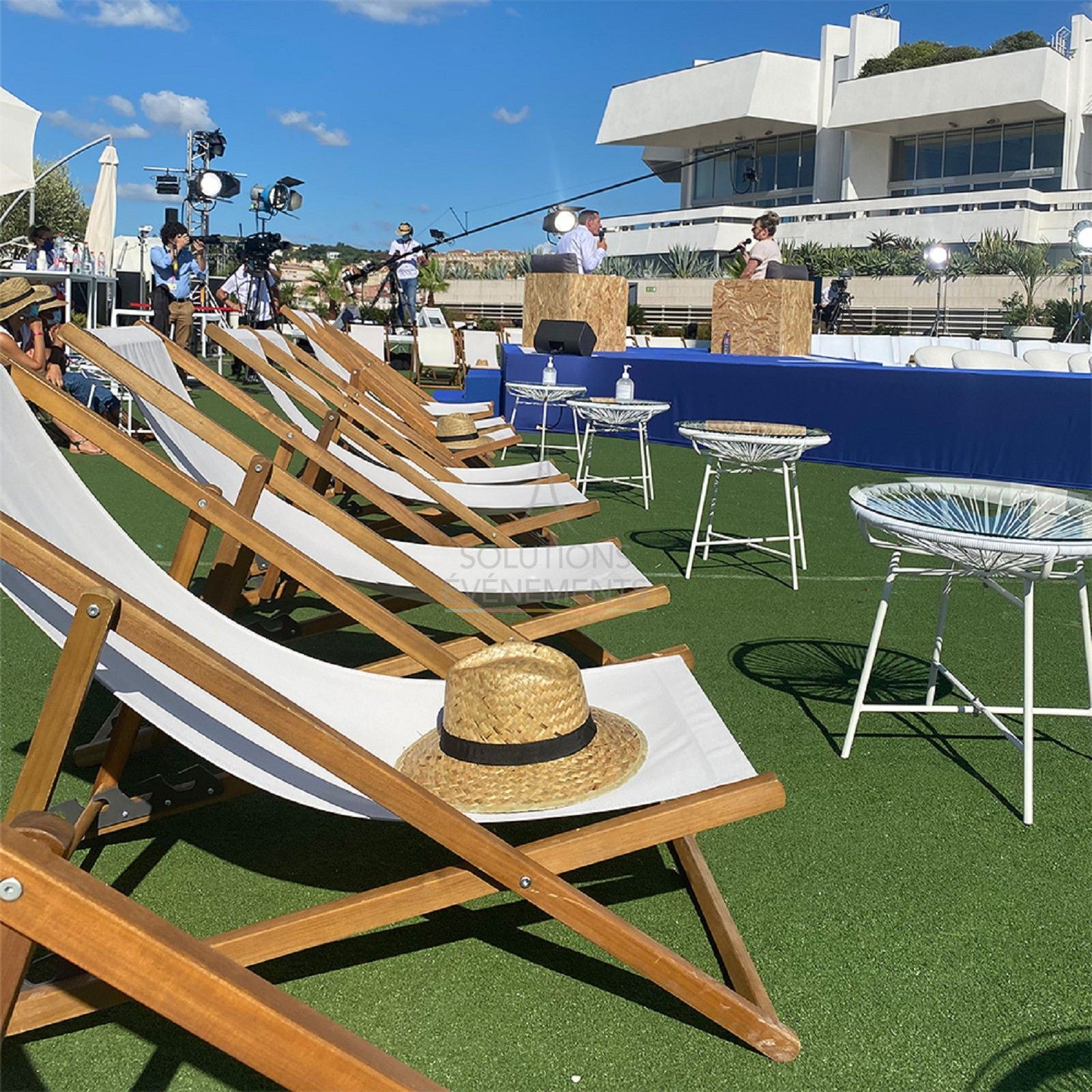 Pack 150 Chaises Chiliennes écrues - Visuel 2