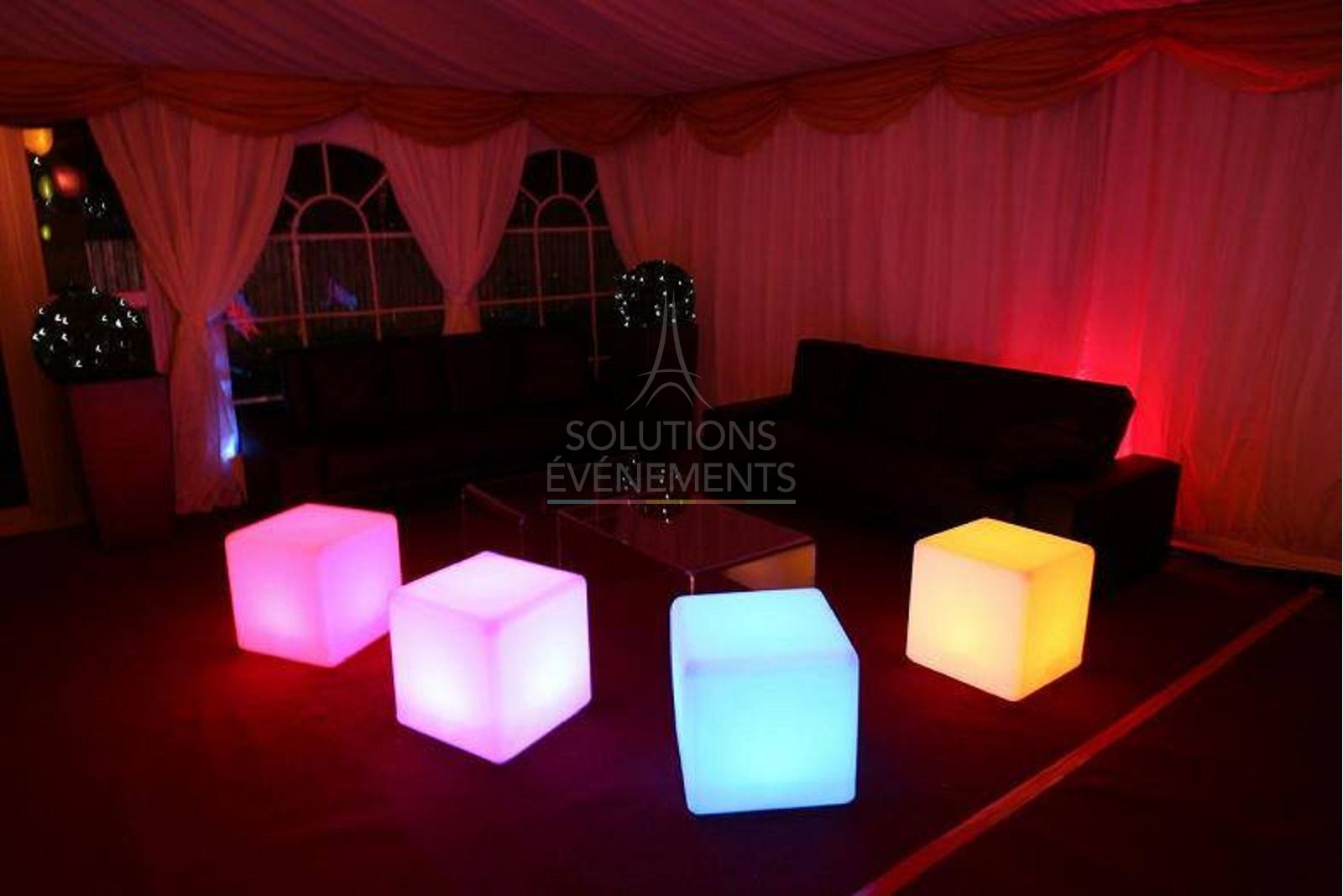Pack 24 cubes lumineux - LED  - Visuel 3