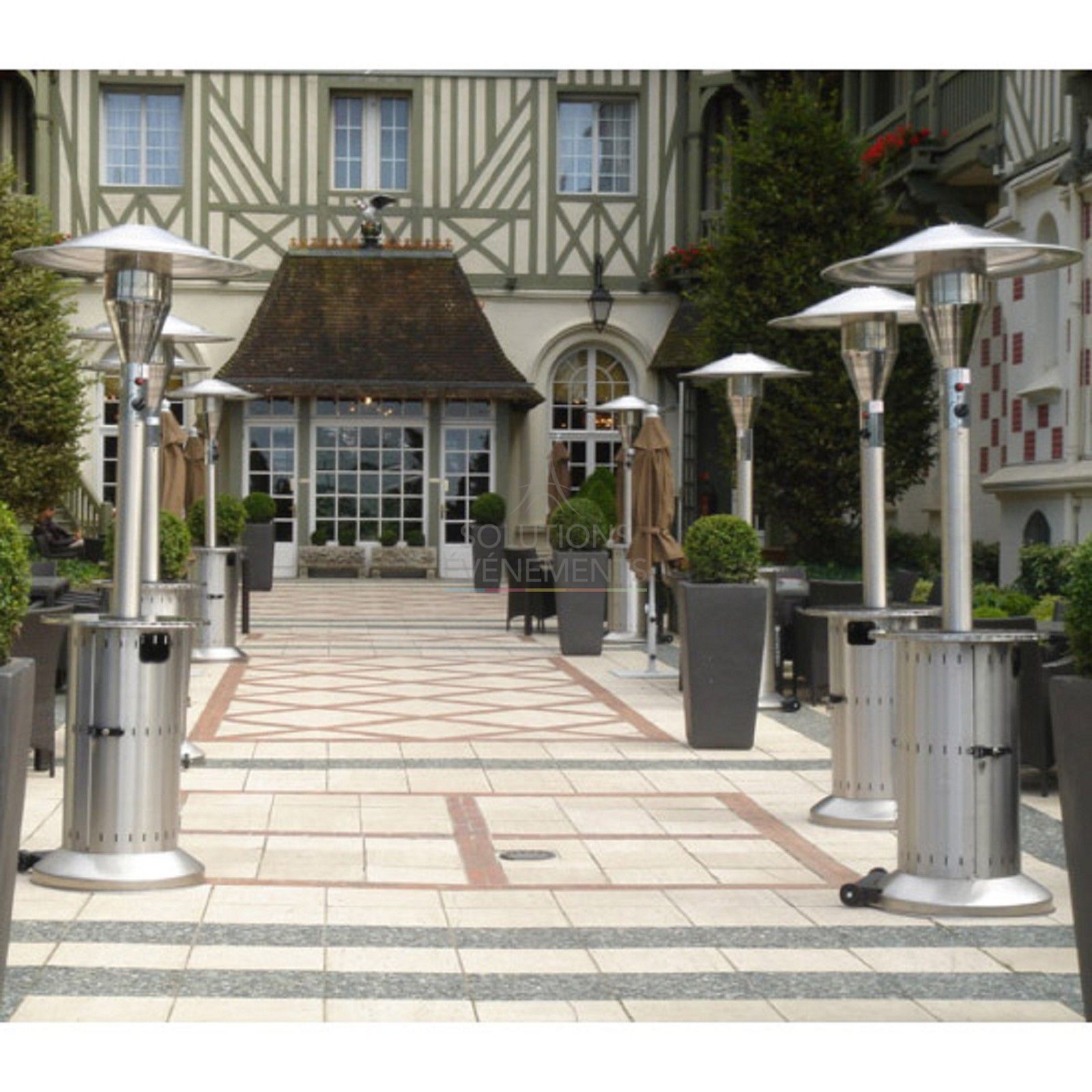 Pack 4 parasols chauffants (gaz inclus) - Visuel 5