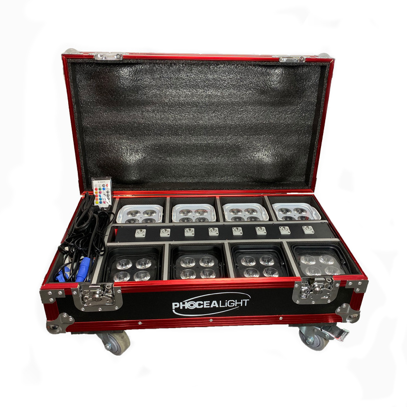 Pack 8 LED decorative projectors on battery Box 4 Mini - Visual 4