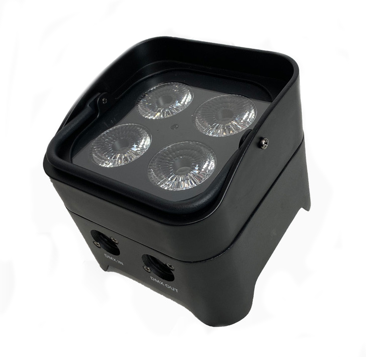 Location projecteur led sur batterie RGBWA UV 6x18W