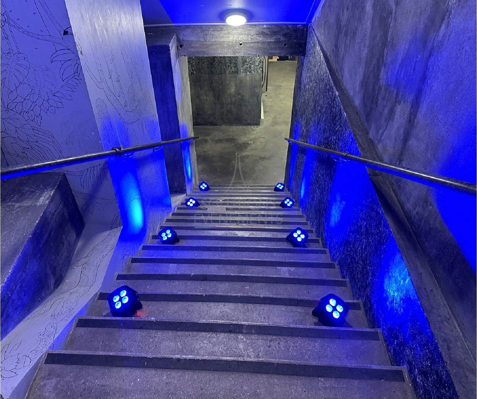 Pack 8 Projecteurs déco LED sur batterie Box 4 Mini - Visuel 5