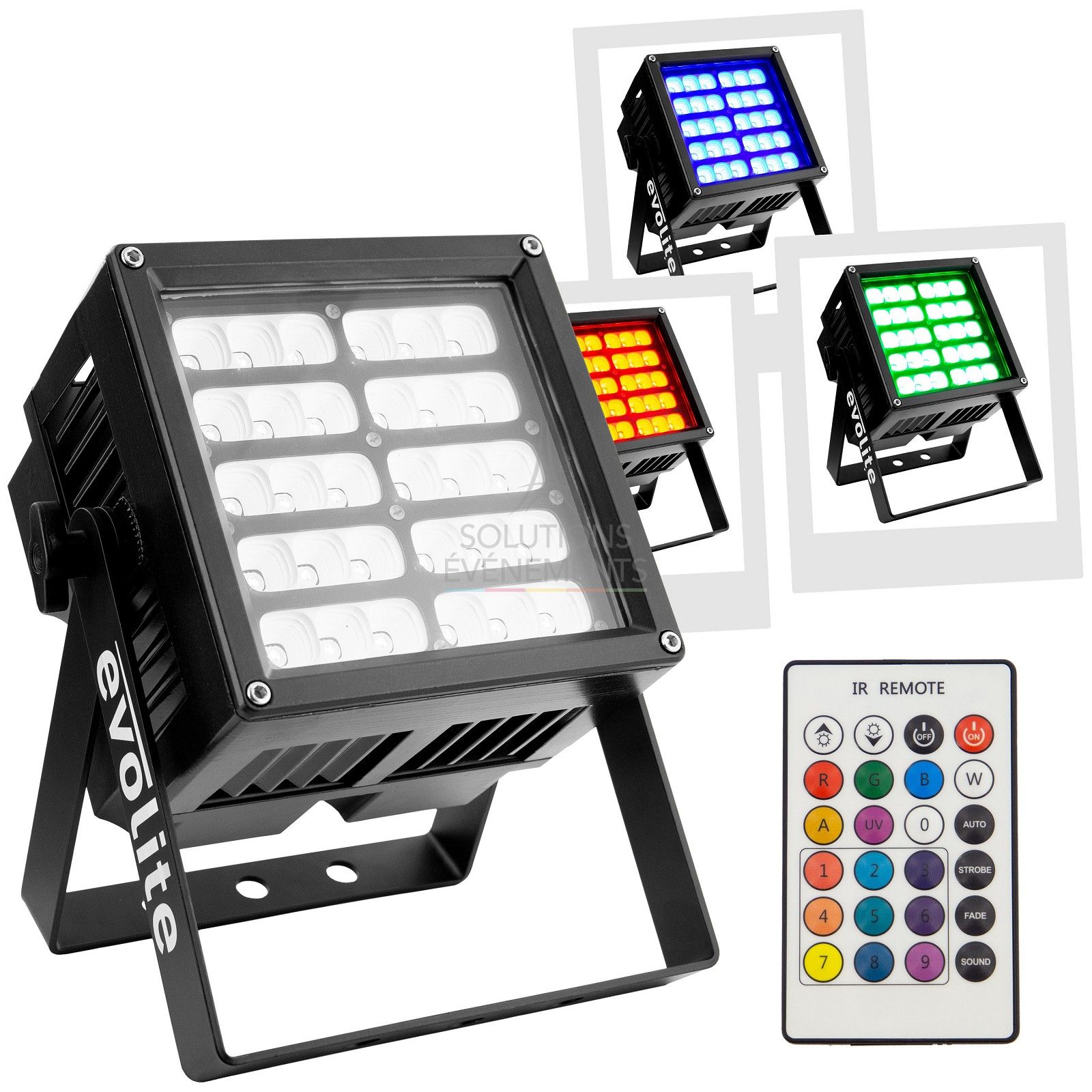 Pack de 6 Projecteurs LED EVOLITE ARCHITECH 150 BAT - Visuel 2
