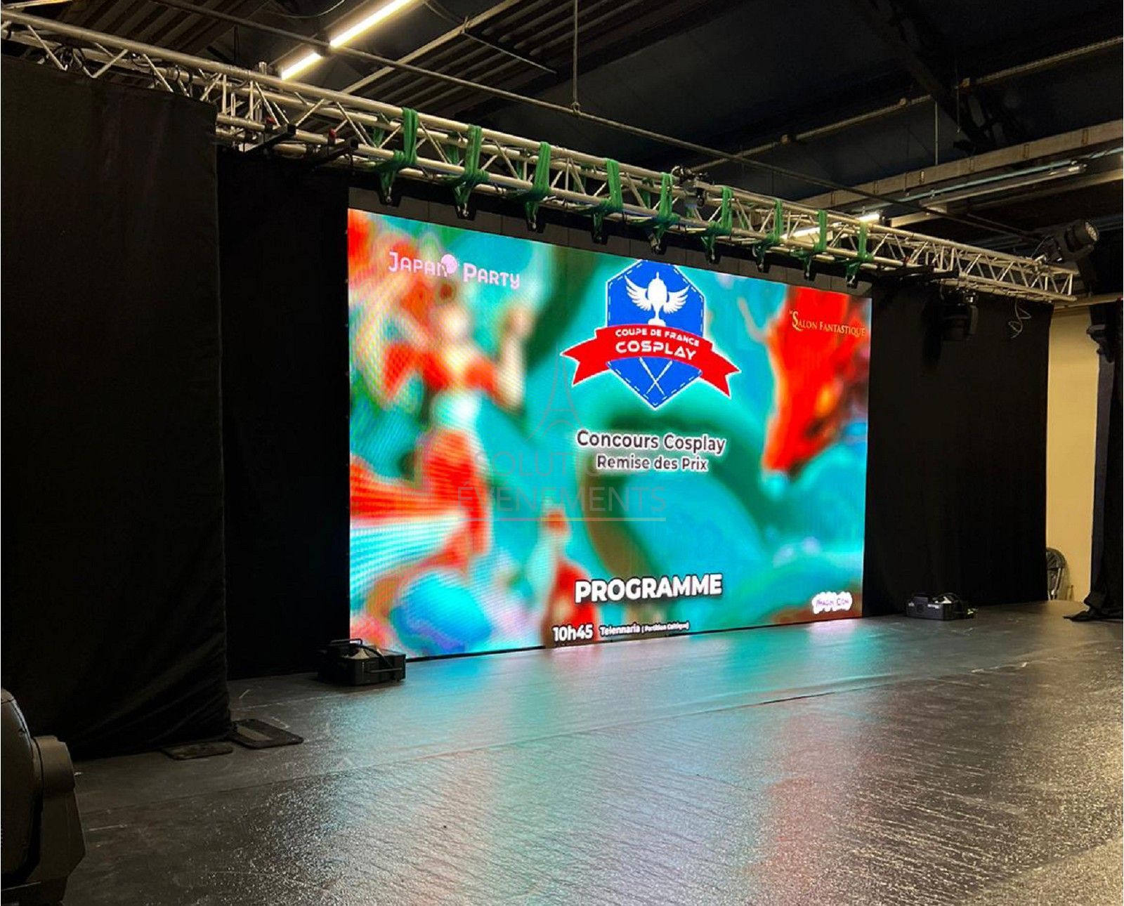Pack Ecran Géant Mur LED - 4,5 x 2,5 mètres - Visuel 3