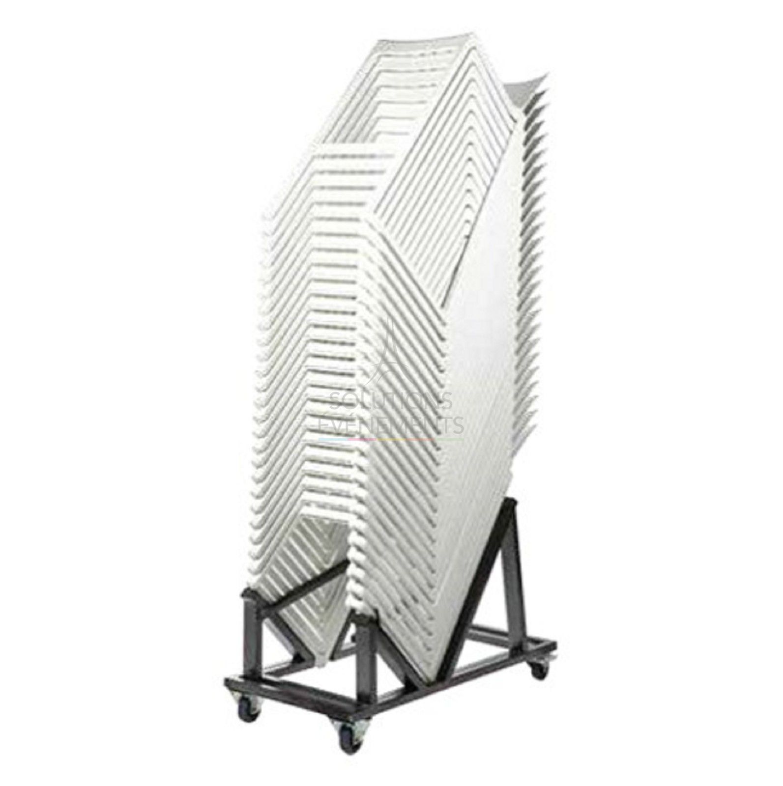 Pack of 20 white Kasar high chairs - Visual 2