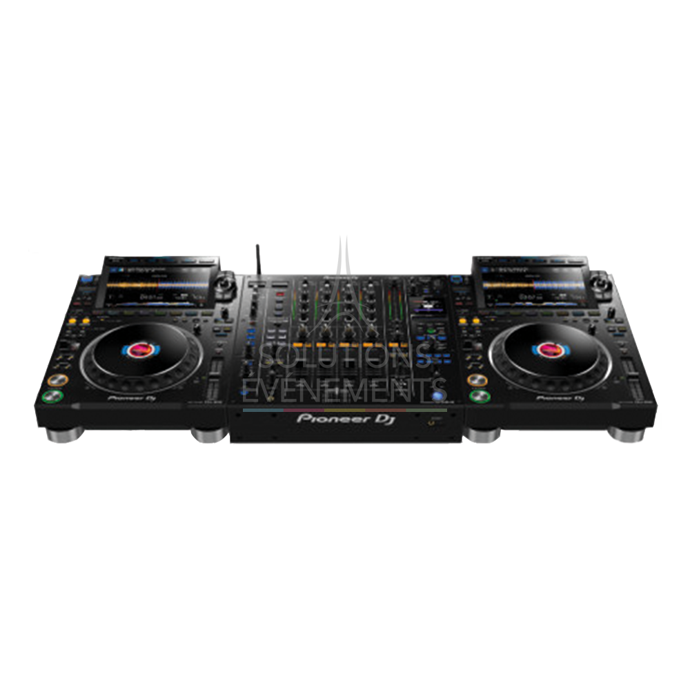 Pack Régie DJ Pioneer CDJ 3000 et DJM A9 Pioneer - Visuel 2