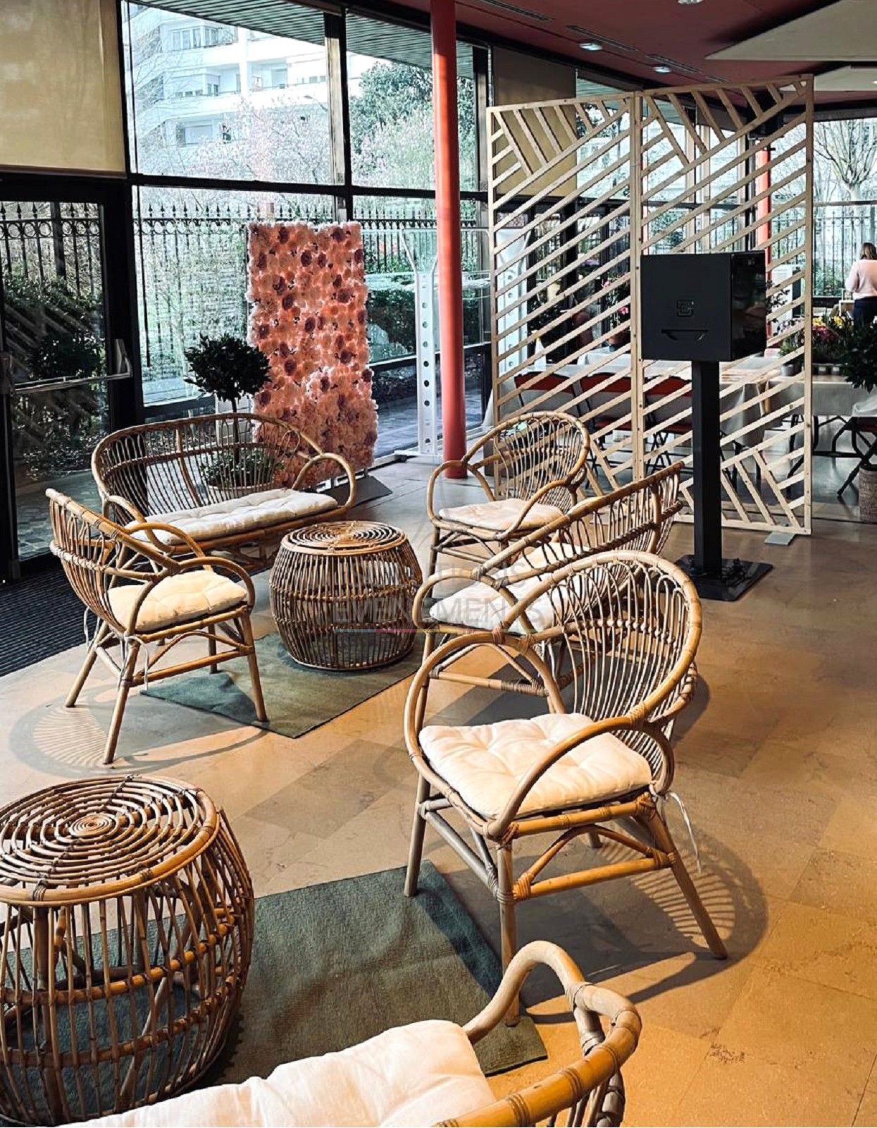 Pack Salon de jardin Rotin Malacca - Visuel 3