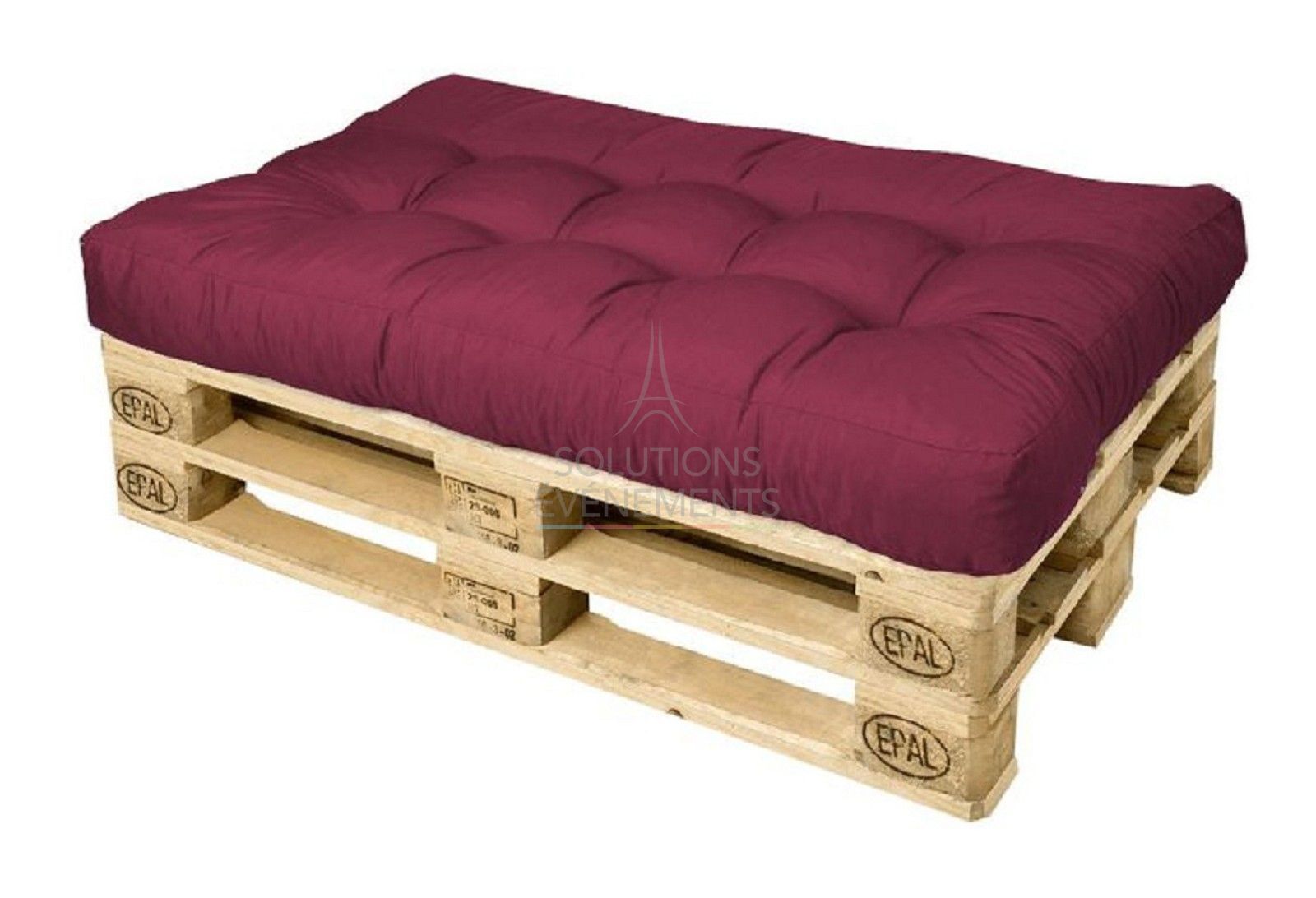 Pallet bench rental