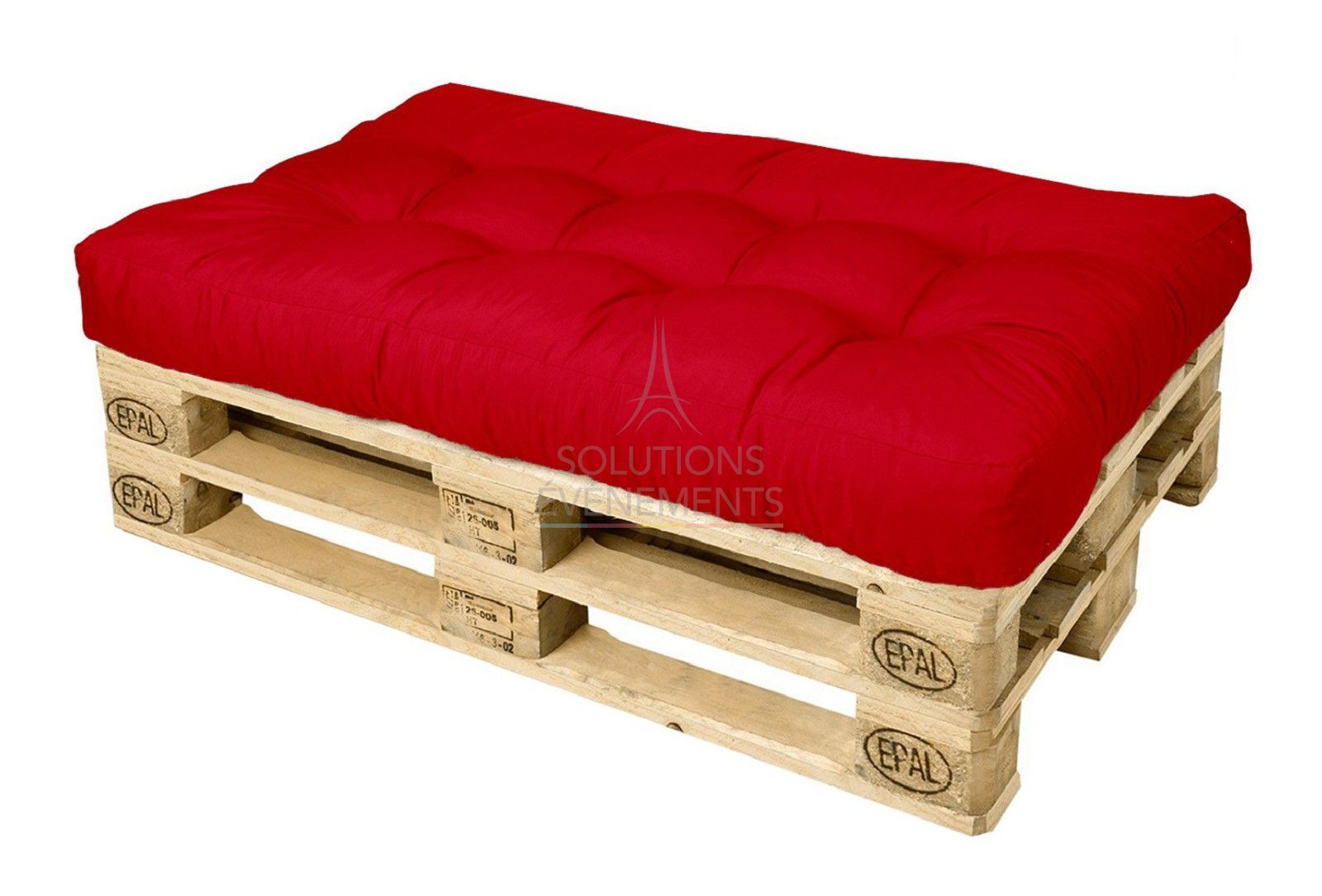 Pallet bench rental