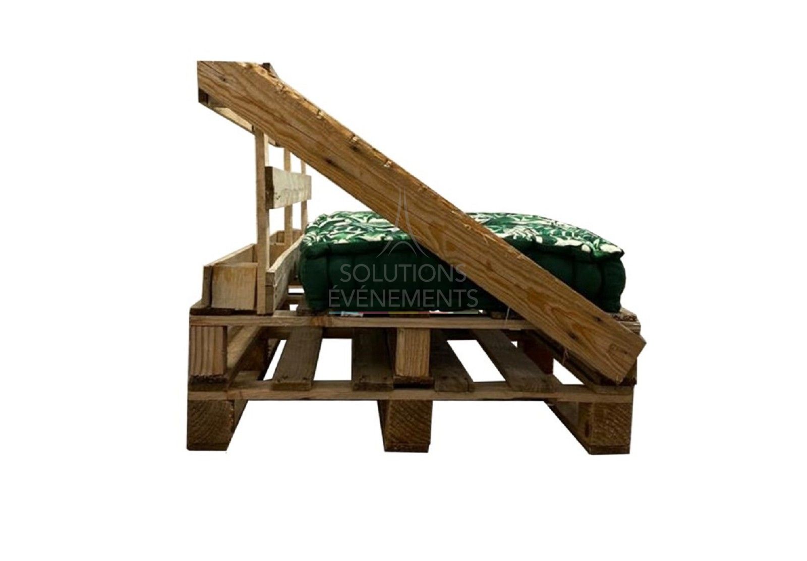 Pallet sofa - Jungle cushion - Visual 3