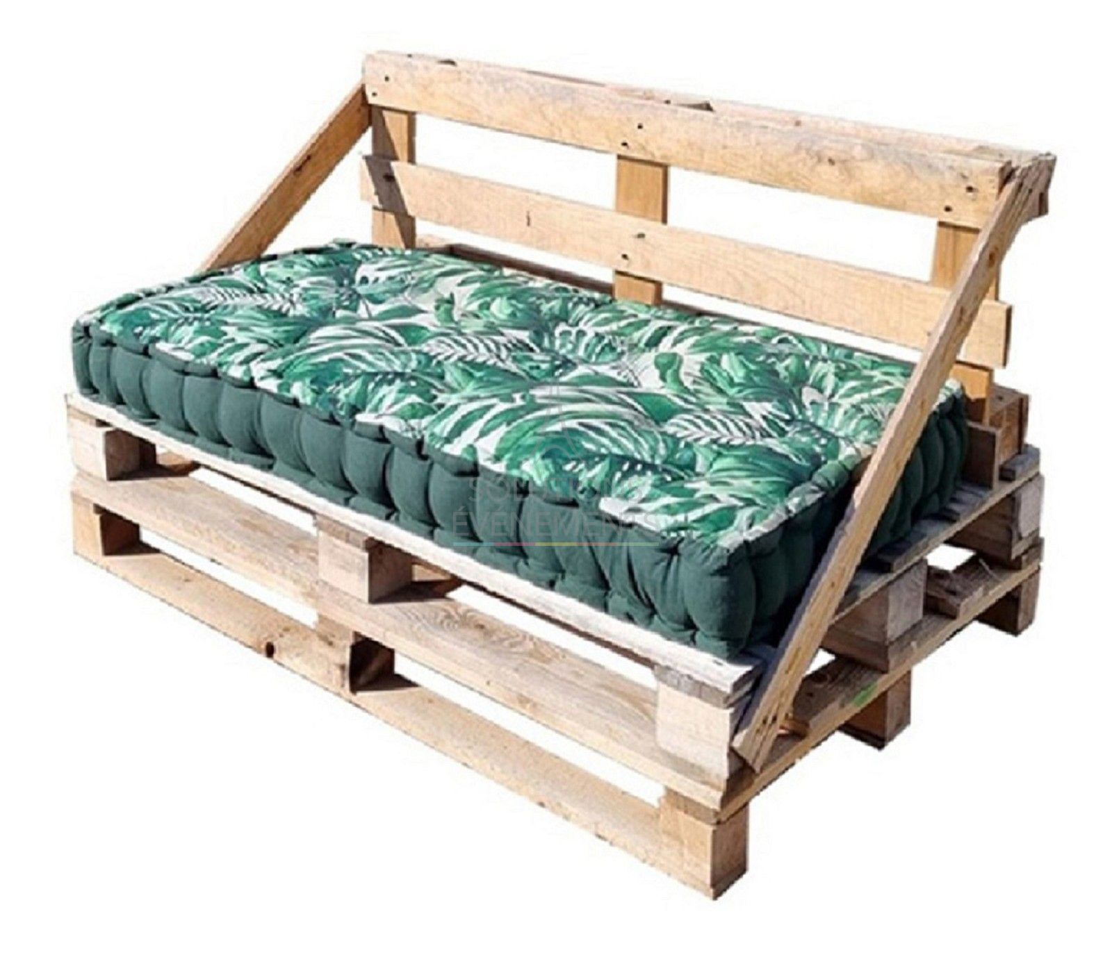 Pallet sofa rental