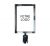 Vertical indicator panel (A4) - Post signage