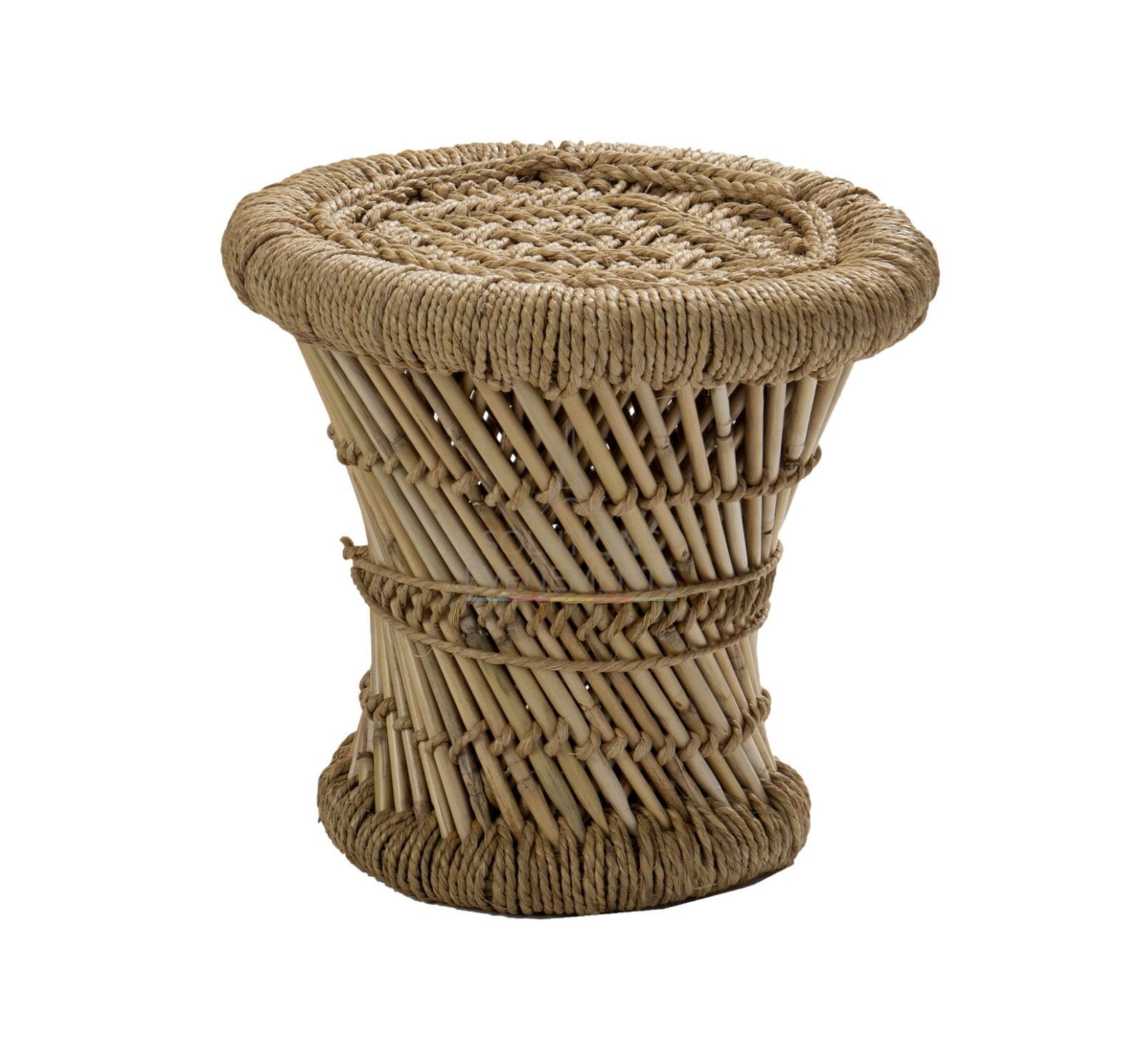 Location de petit pouf Bambou