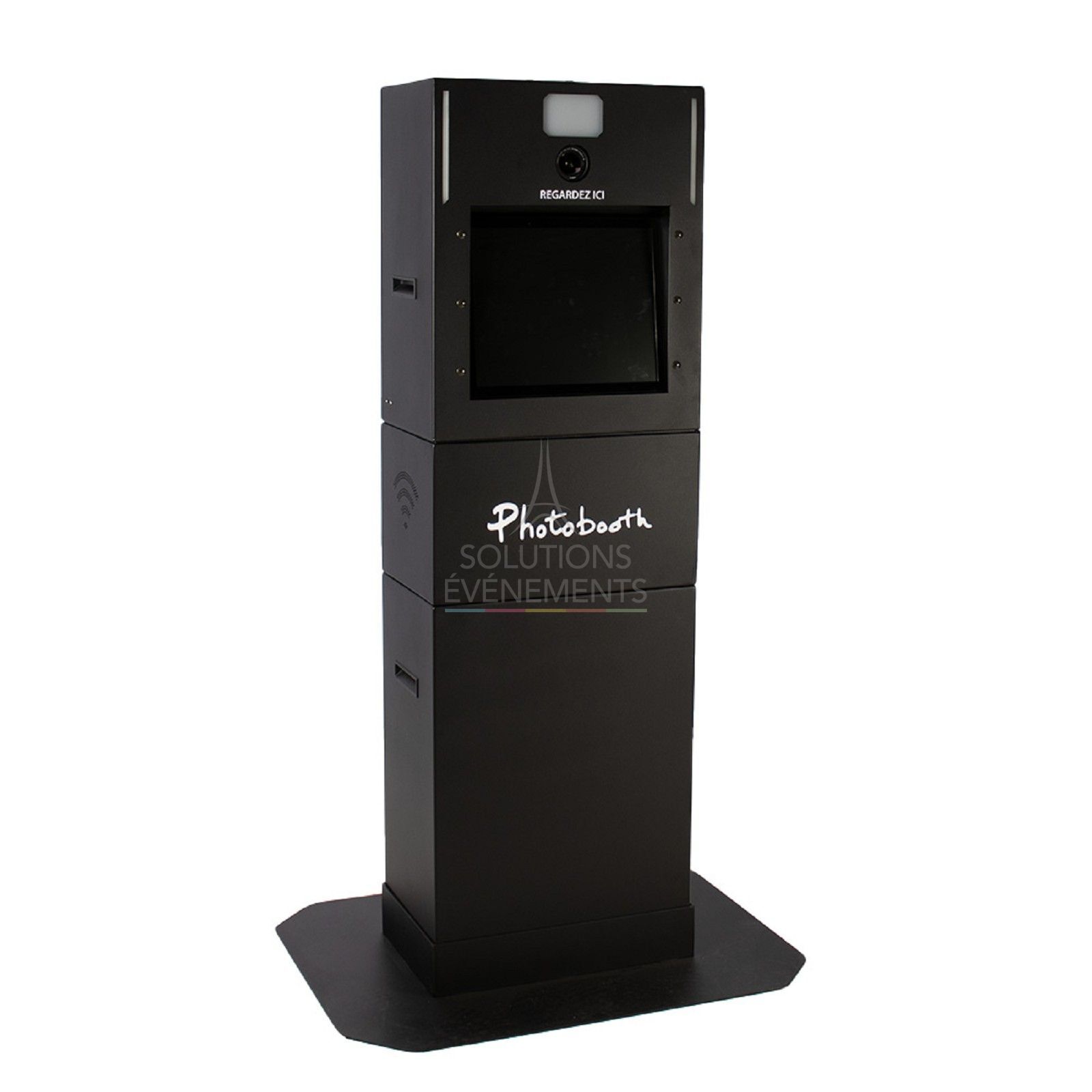 Photobooth rental with instant printing selfie terminal