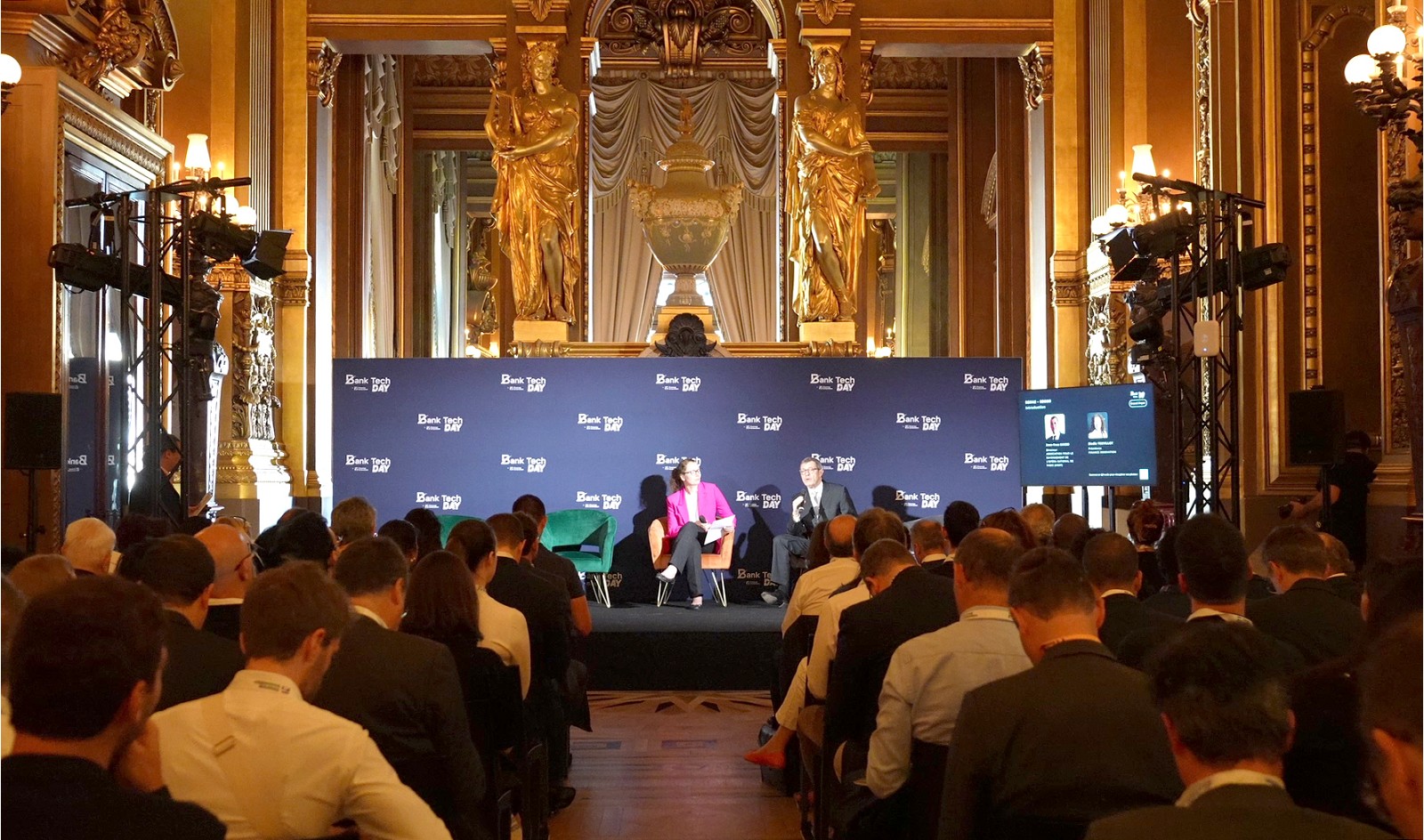 BankTech Day 2025 : une installation express au cœur du Palais Garnier