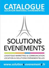 Nouveau catalogue Solutions Evenements 2015