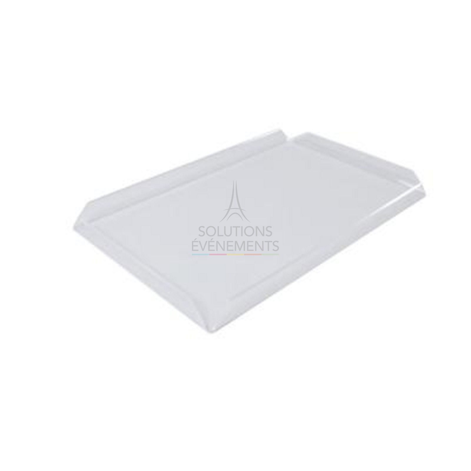 Plexiglas presentation tray rental