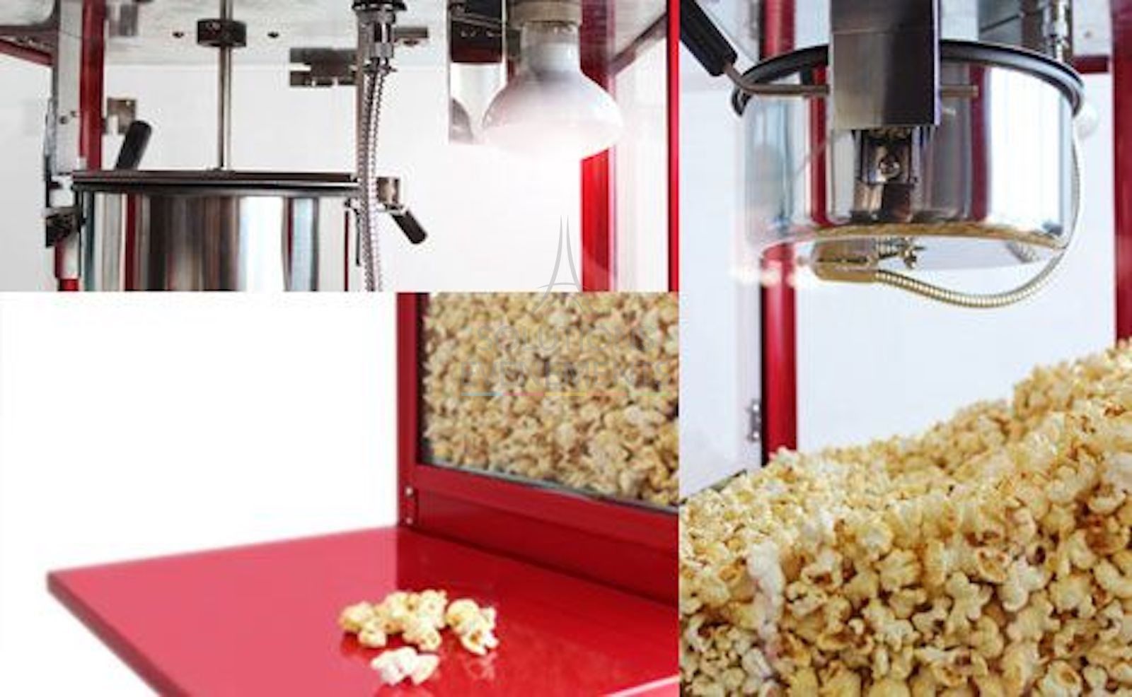 Popcorn machine on trolley - Visual 2