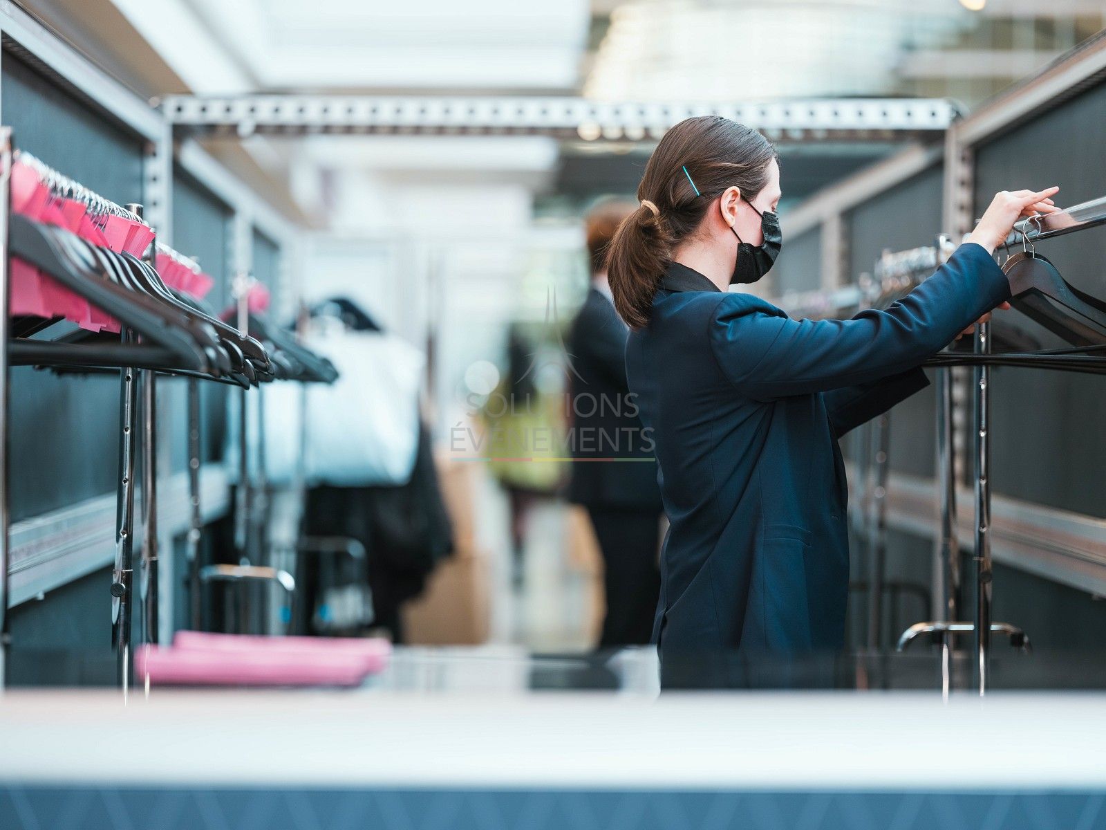 Portant avec 40 cintres - Visuel 5