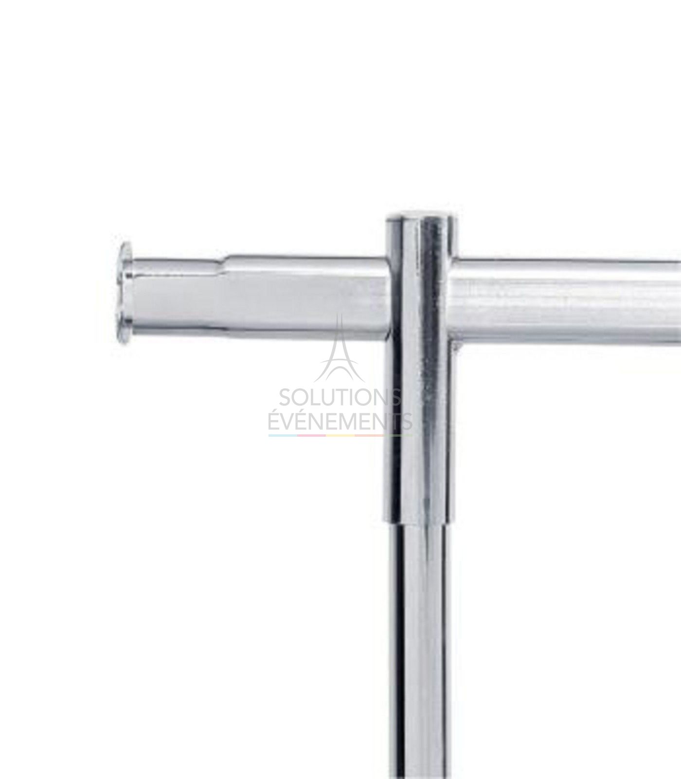 Portant pliant chrome - Visuel 3