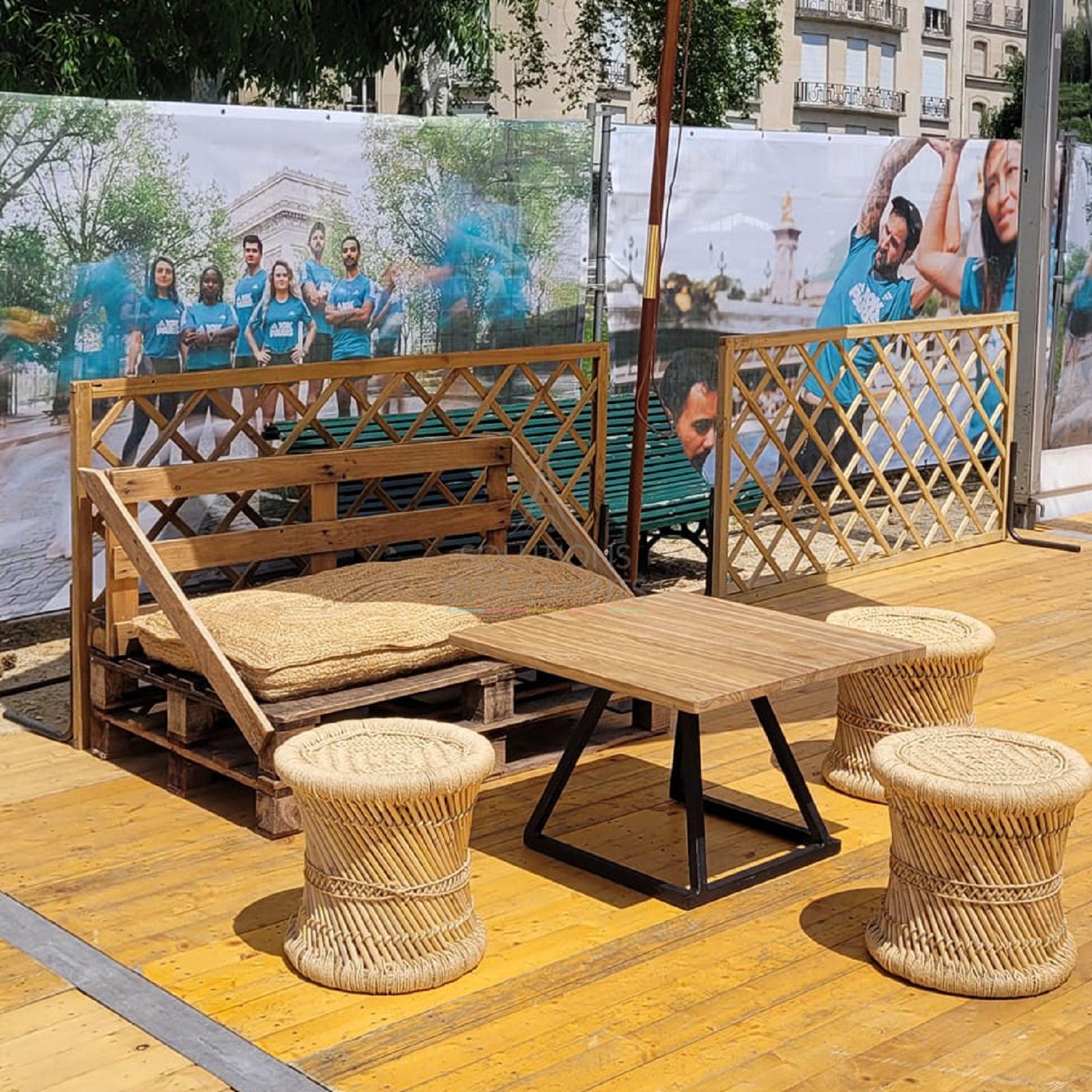 Pouf Bambou - Visuel 2