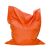 Orange giant beanbag