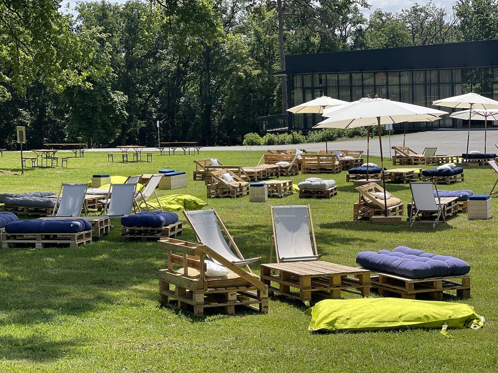 Pouf géant Vert - Visuel 4