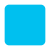 Lamzac Blue Inflatable Pouf