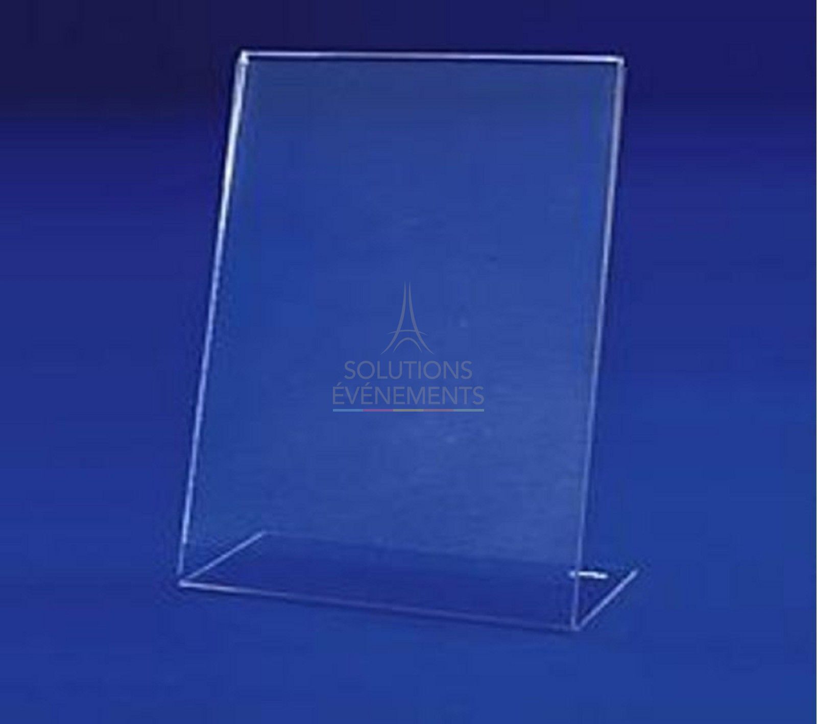 Présentoir de table plexi transparent A4 - Visuel 2