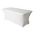 Rental of rectangle table with white cover (for approximately 4 people)