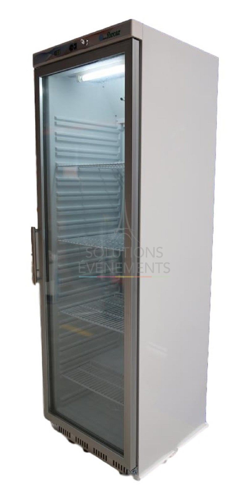 Armoire réfrigérée avec porte vitrée 400L