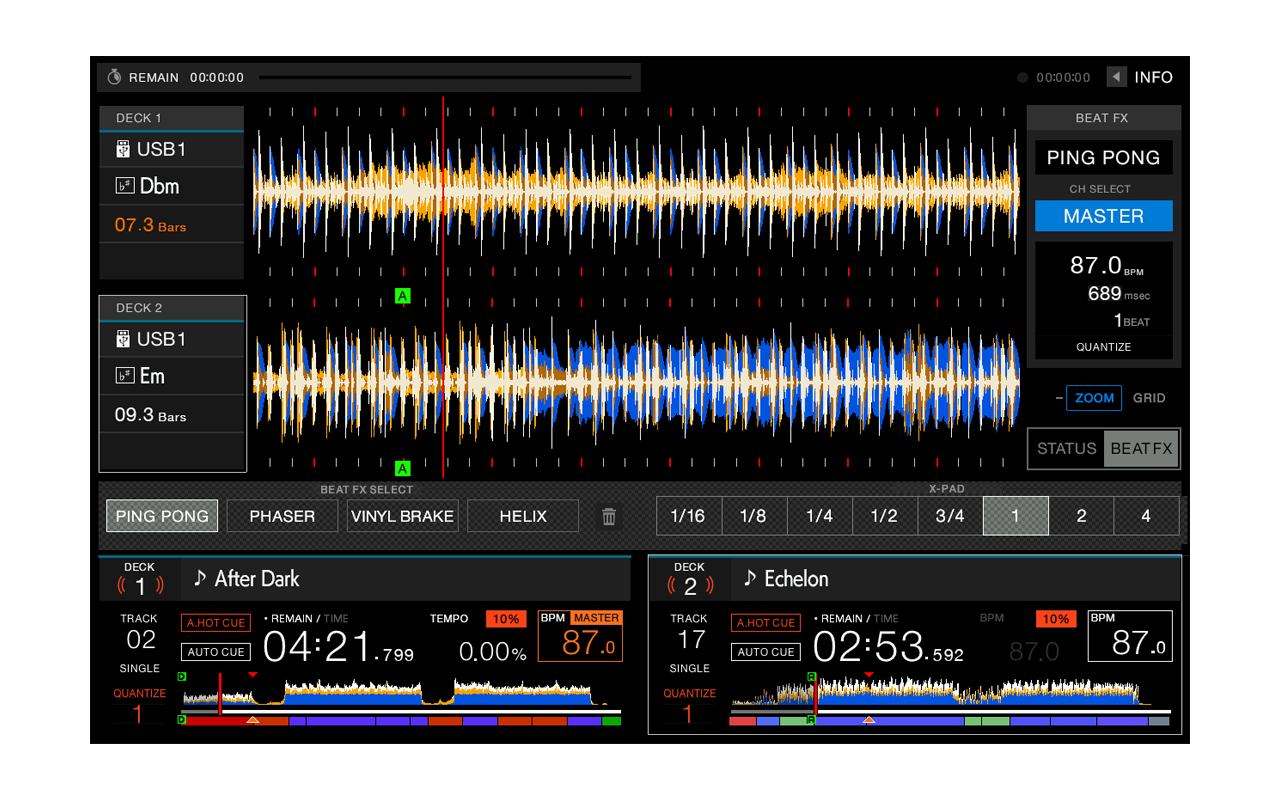 Régie DJ PRO - Pioneer - XDJ-RX3 - Visuel 4