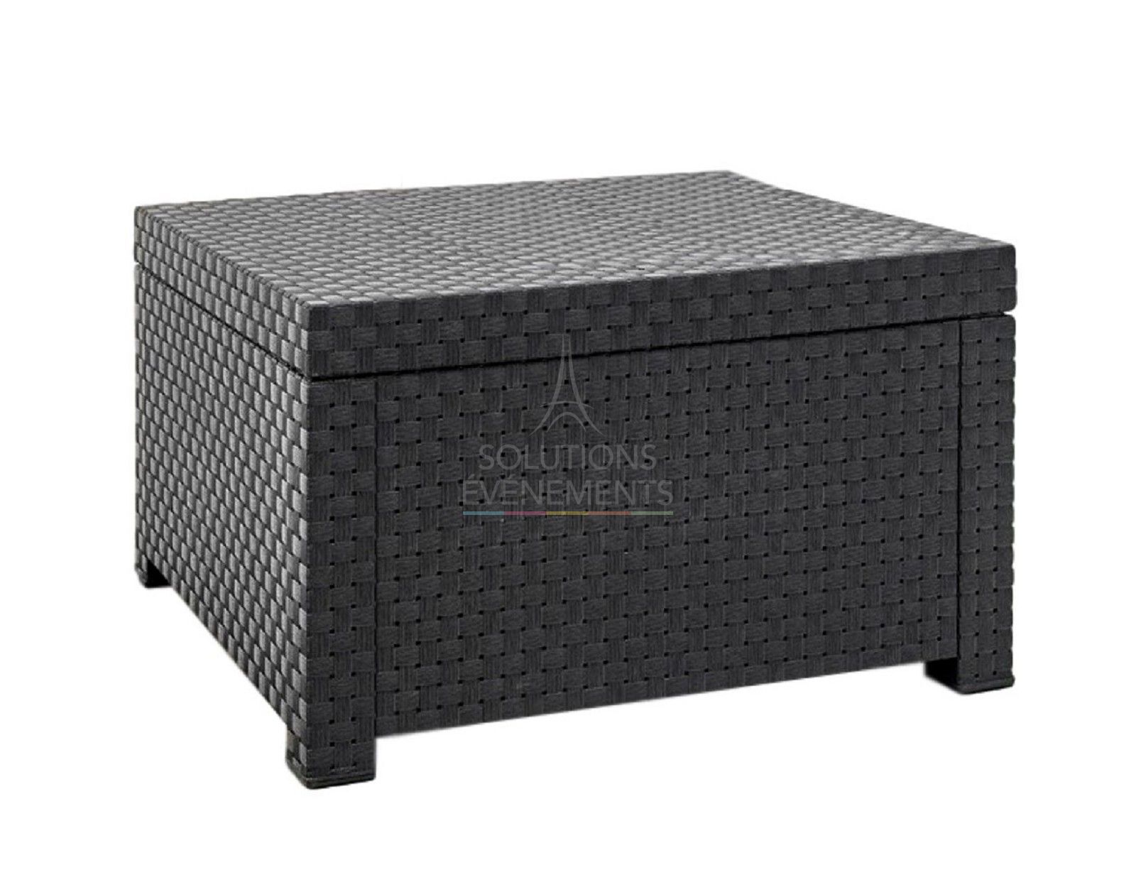 Rental of lounge garden coffee table
