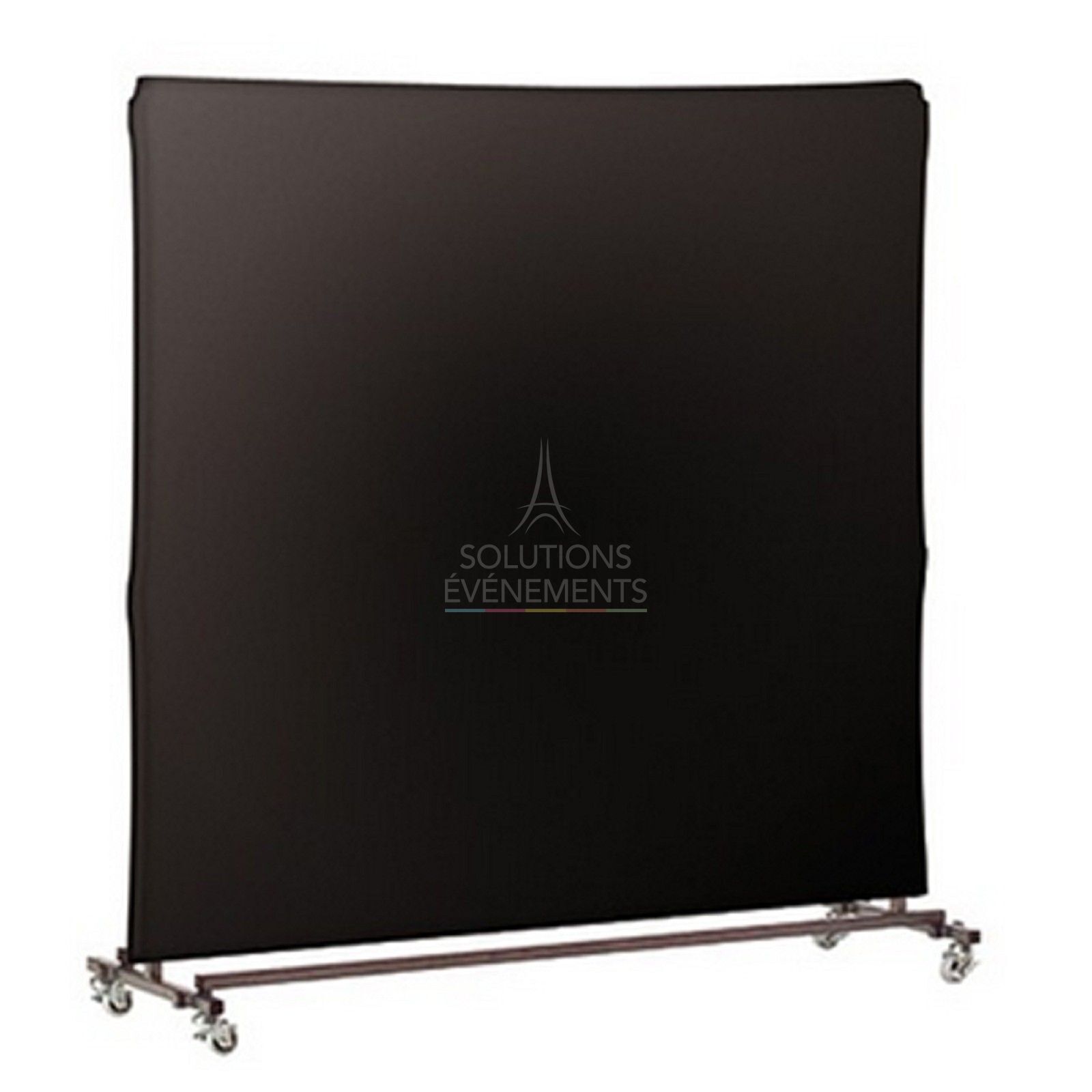 Partition rental on casters