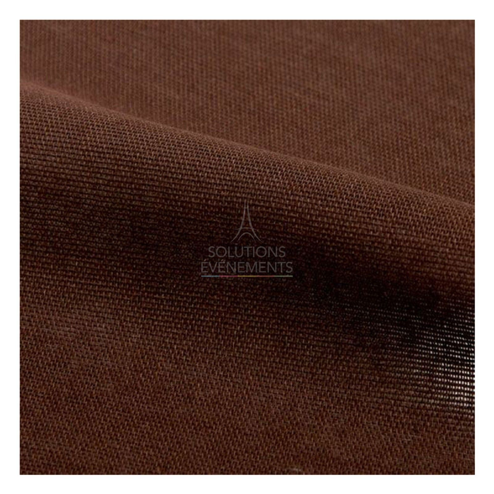 Rouleau coton gratté marron 140g - 011581 - Visuel 3