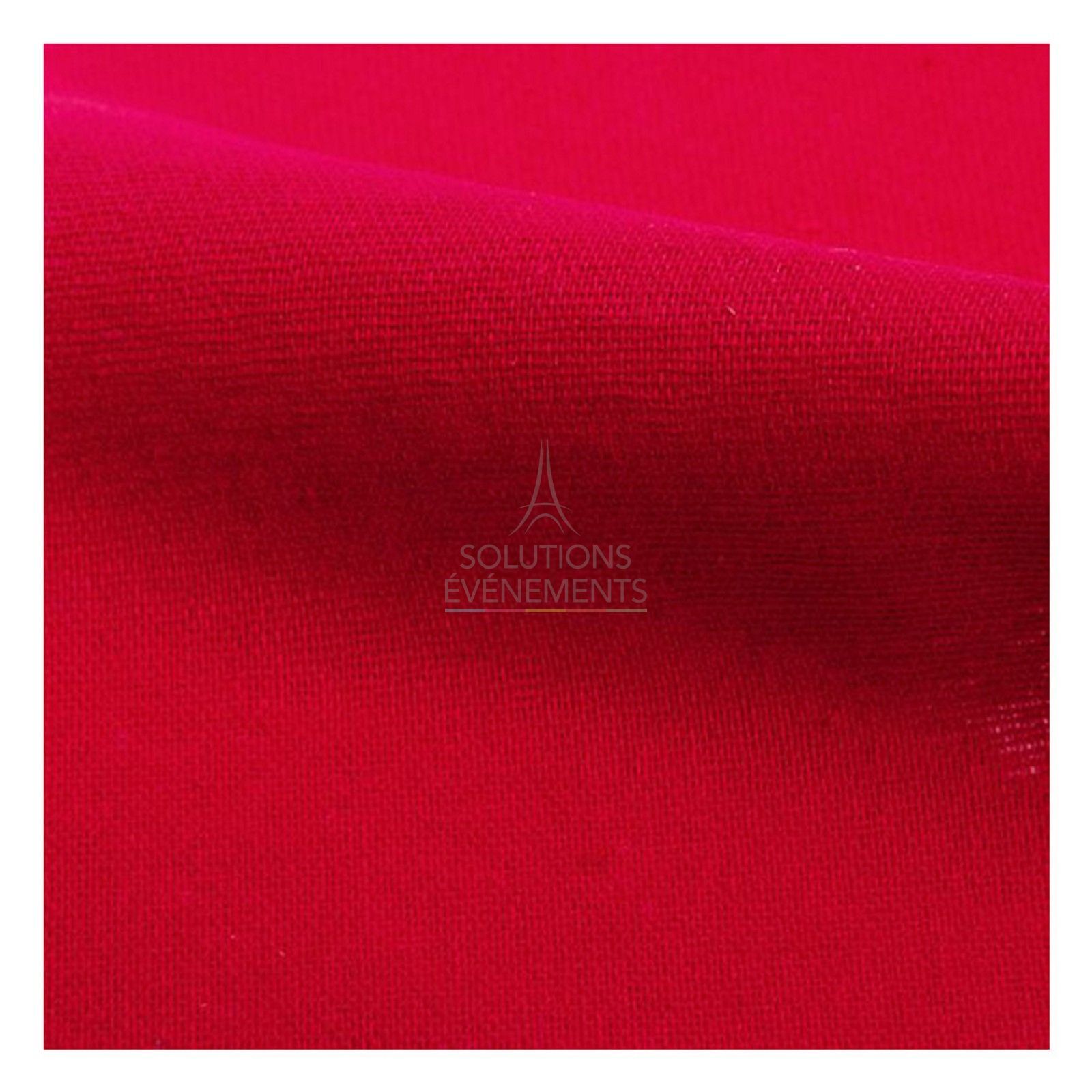 Rouleau coton gratté rouge 165g - 012470 - Visuel 3