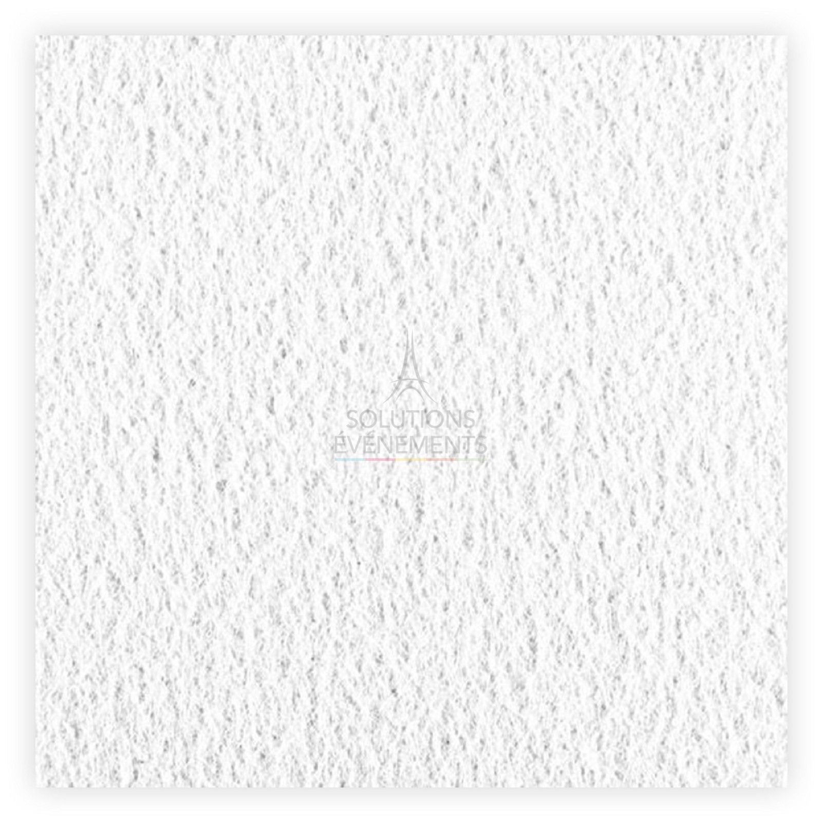Rouleau moquette blanche 0110 - Visuel 2
