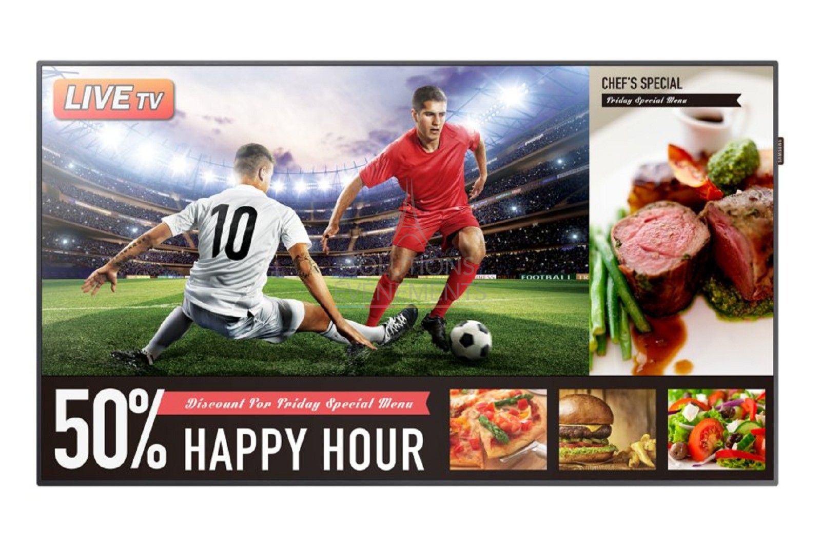 Samsung LED Flat Screen - 49 inches - Visual 2