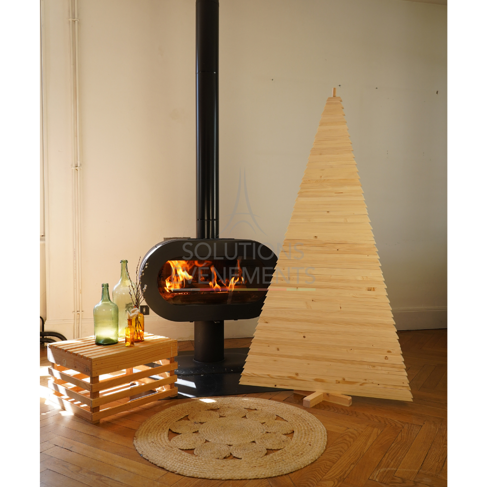 Sapin en bois 160 cm  - Visuel 4