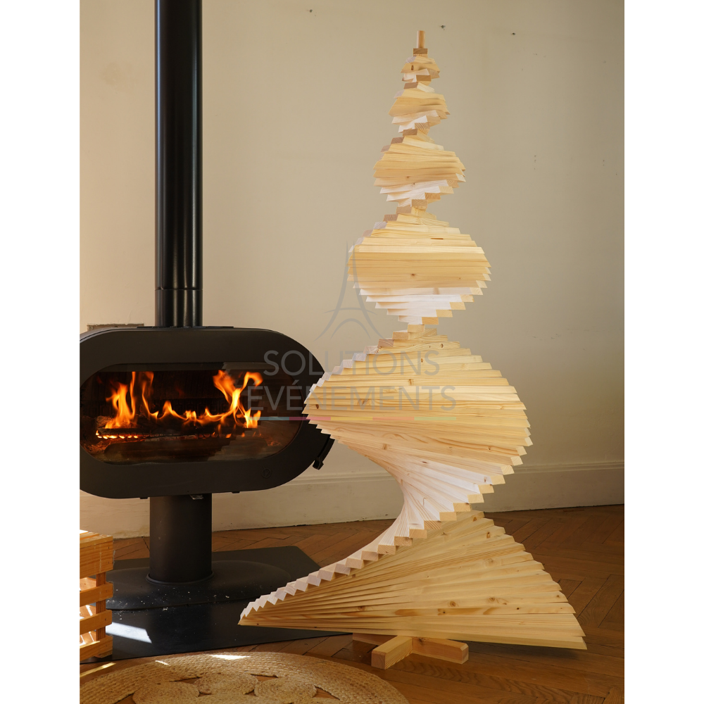 Sapin en bois 160 cm  - Visuel 5