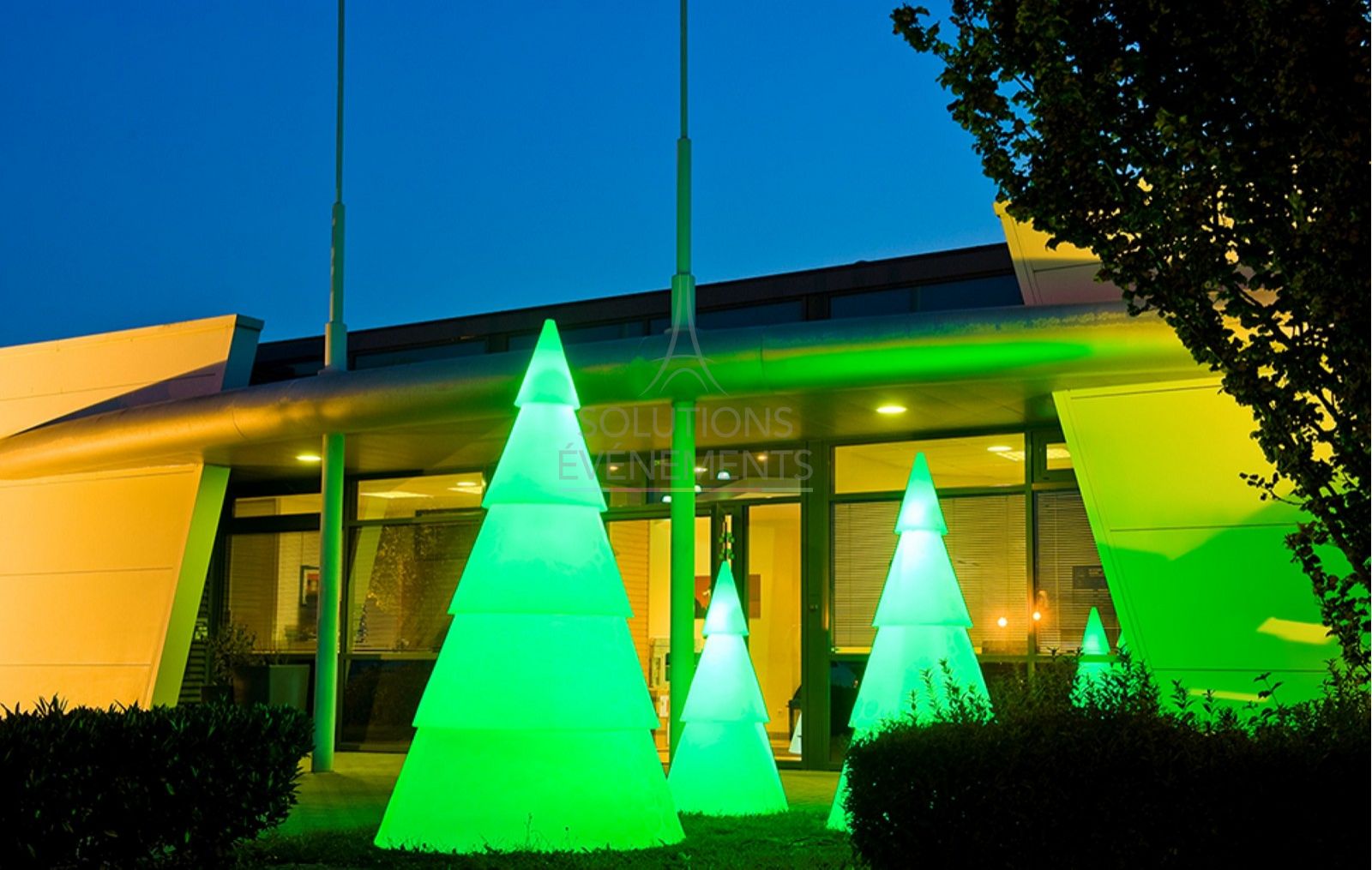 Sapin lumineux MODULO - LED 350 cm - Visuel 3