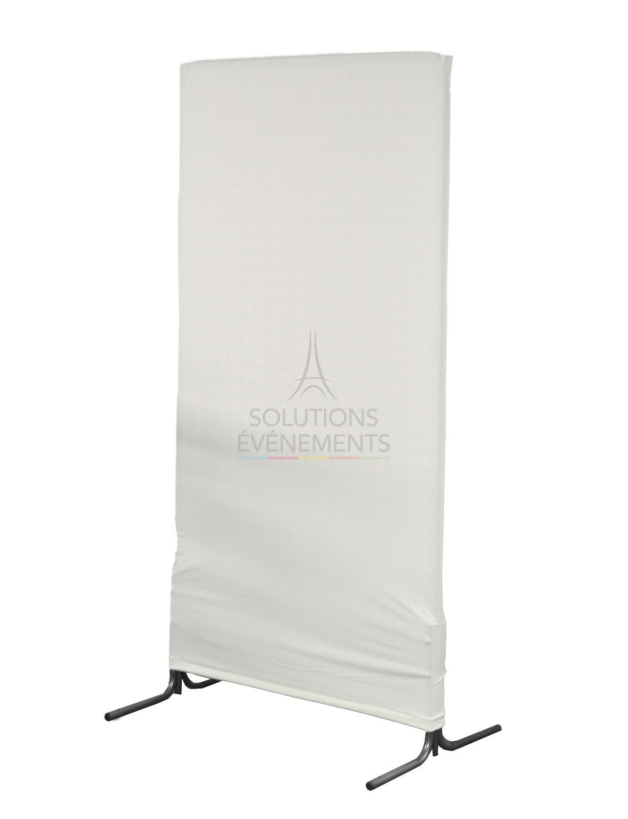 Location de cloison autoportante blanche 2x1m