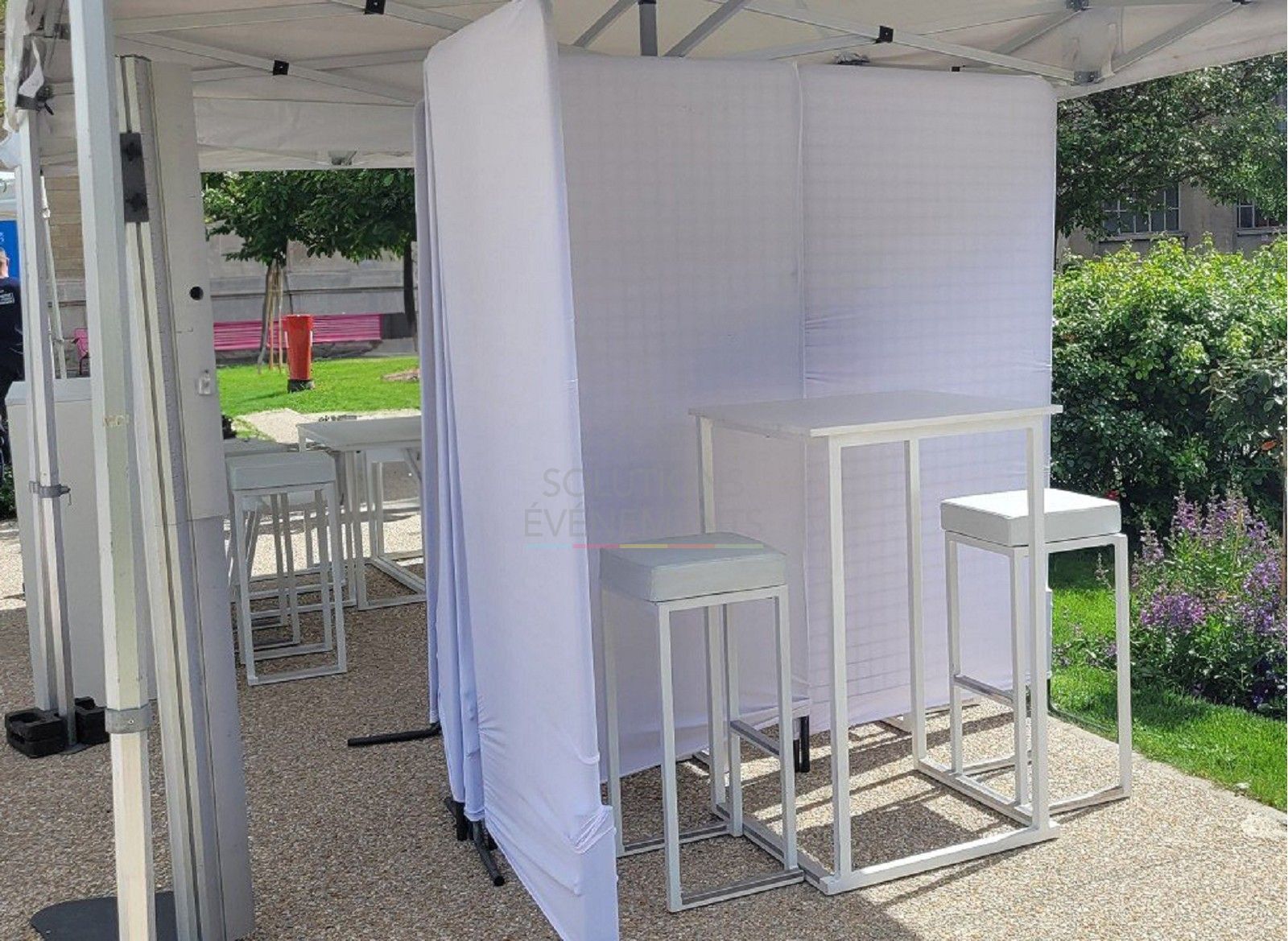 Self-supporting partition - White - Visual 3