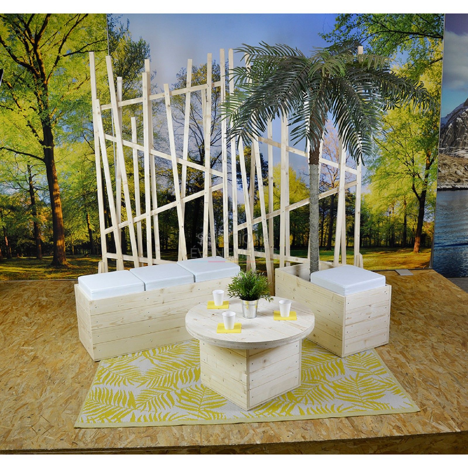 Senlis coffee table - Round top - Visual 2