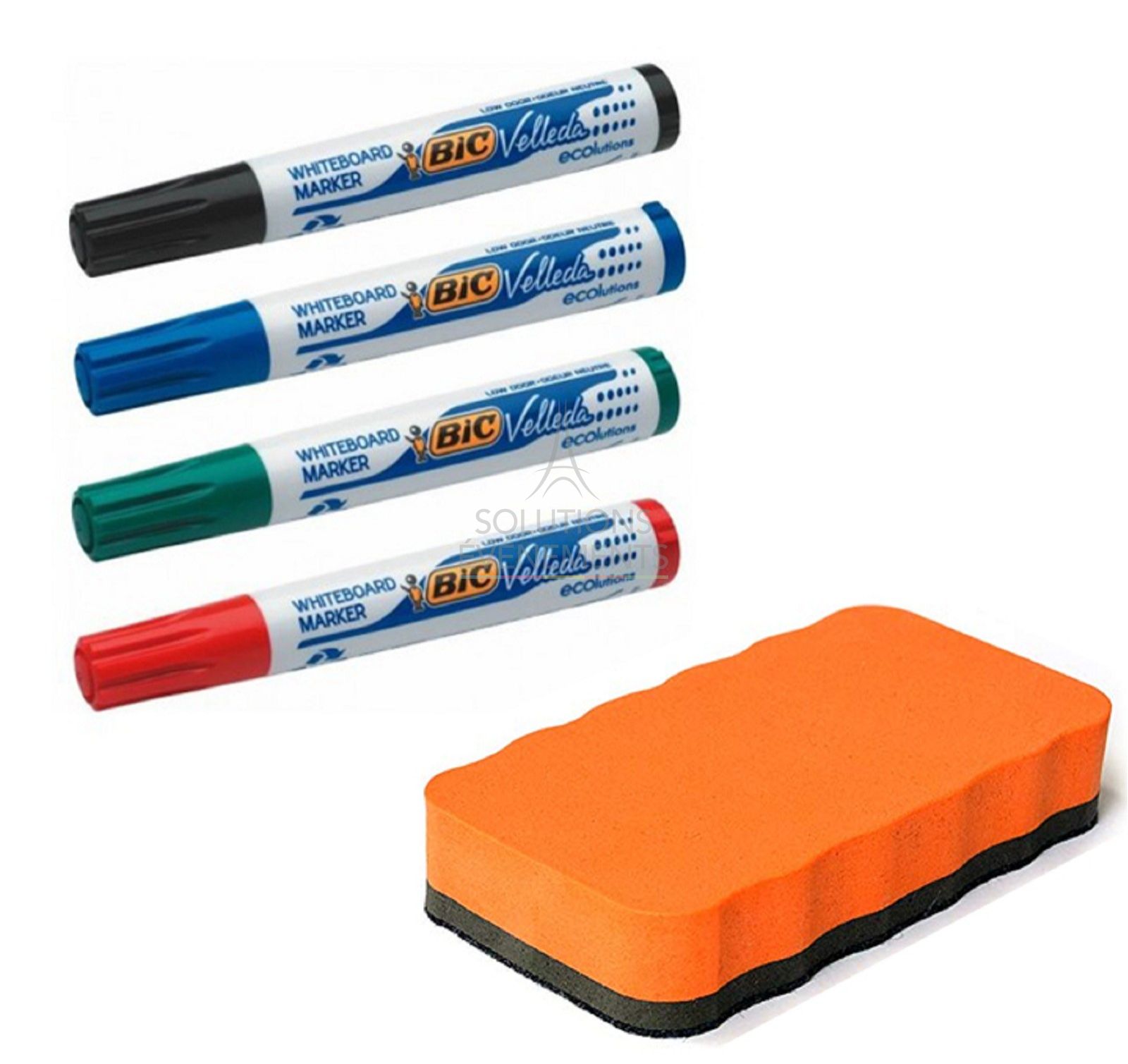 Rental of markers and flipchart stamps
